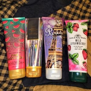 Bath and Body Works body lotions